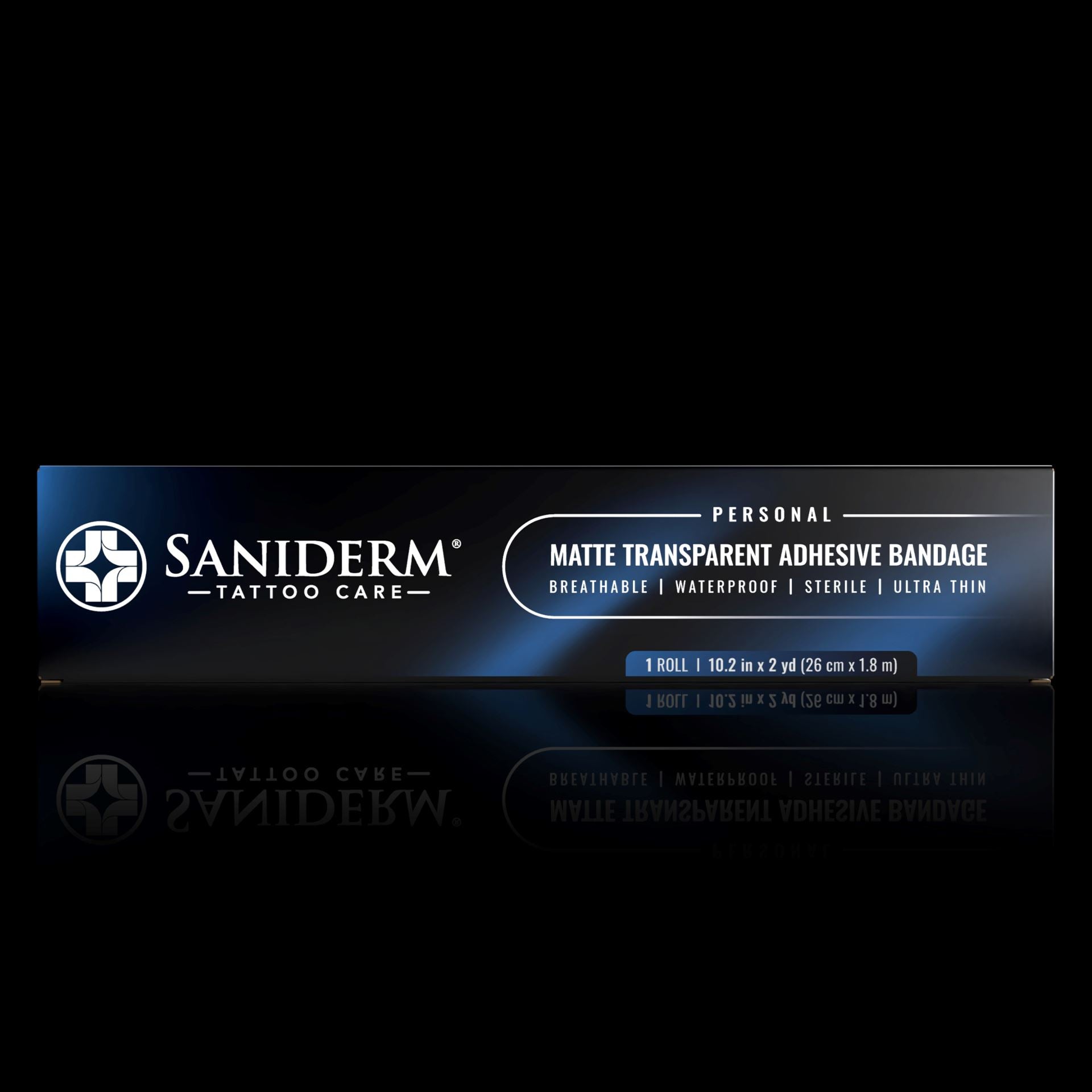 Flex Tattoo Bandage Roll - Personal (10.2 in x 2 yd) Saniderm Tattoo Aftercare 