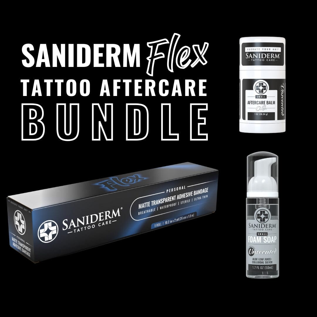 Flex Personal Bundle Saniderm Tattoo Aftercare 