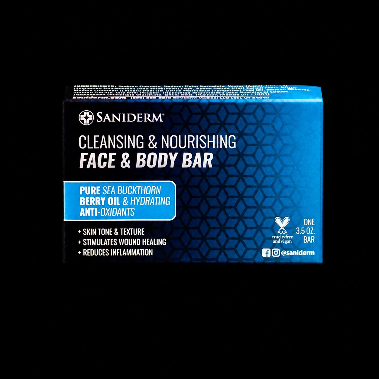 Antioxidant Bar Soap Saniderm Tattoo Aftercare 
